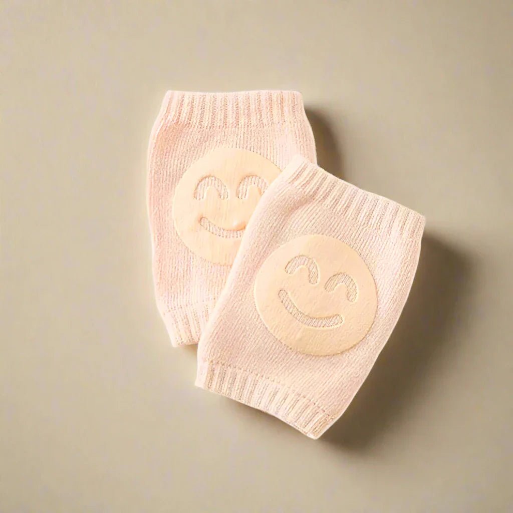 Genouillères pour enfants - TotiPads™ - SmileyBeige - Bébé Léonie
