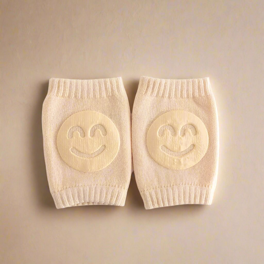 Genouillères pour enfants - TotiPads™ - SmileyBeige - Bébé Léonie