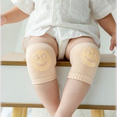 Genouillères pour enfants - TotiPads™ - SmileyBeige - Bébé Léonie