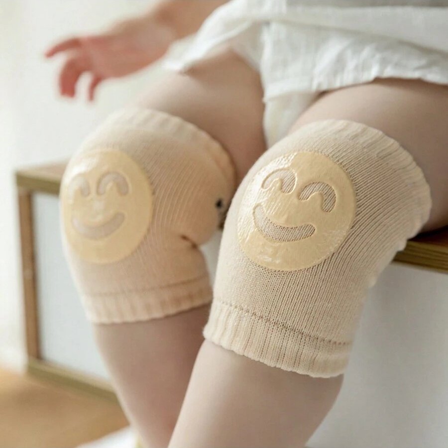Genouillères pour enfants - TotiPads™ - SmileyBeige - Bébé Léonie